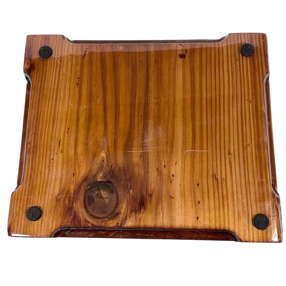 Las Vegas Raiders Glossy Wood Storage Box Rolling Tray Custom Made